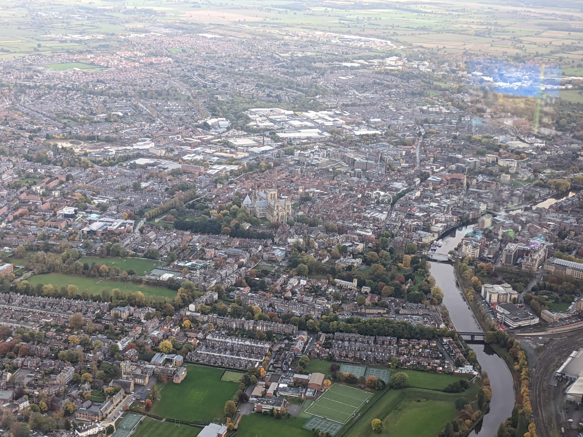 Image of the York & Leeds City Sights flight